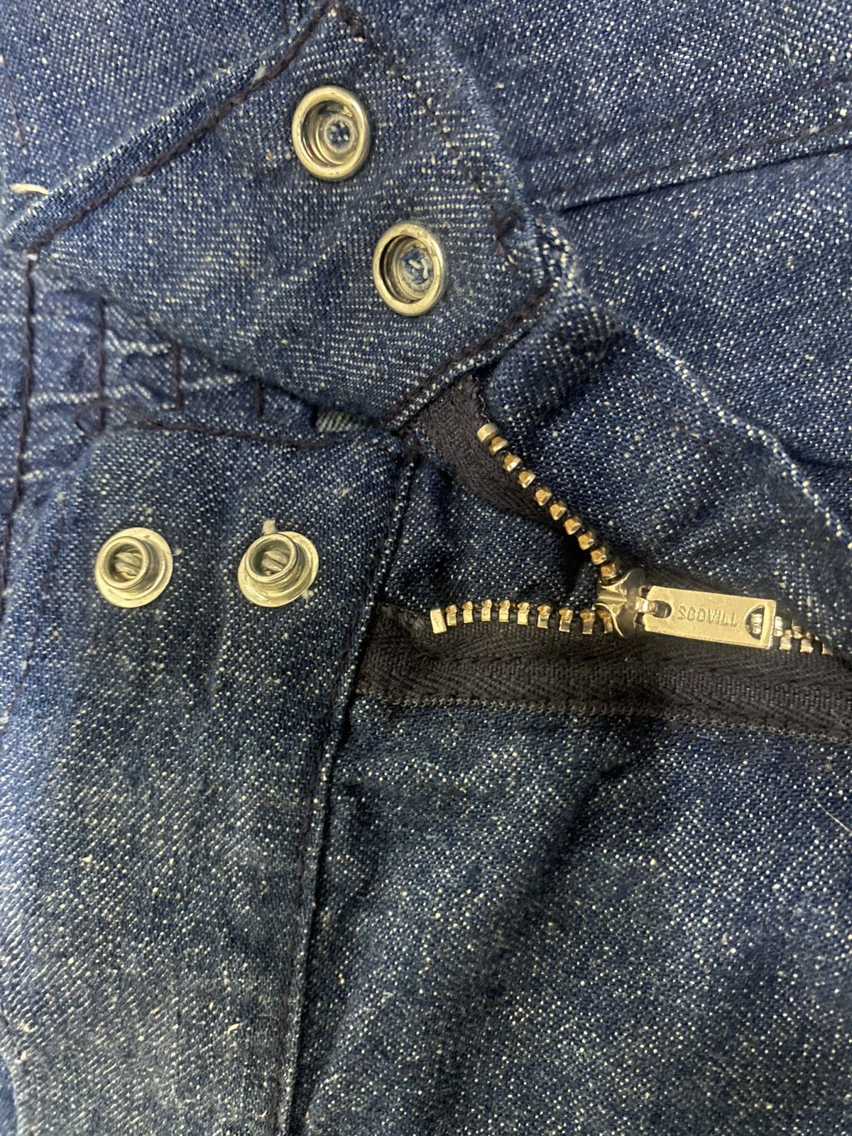 Vintage Vintage 70’s Wrangler Flared Bell Bottom Jeans Size 26" / US 2 / IT 38 - 4 Thumbnail