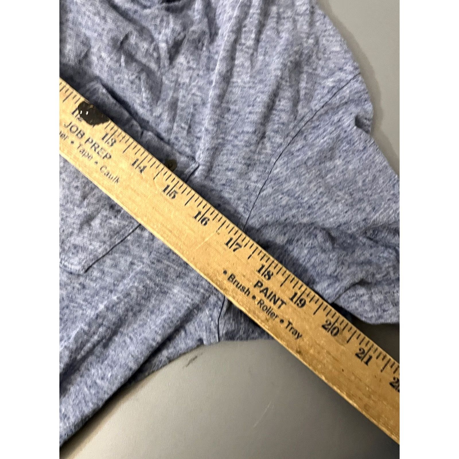 PD&C PD&C Men's T-Shirt V-Neck Short Sleeve Blue Solid Larg e Size Large Blue PD&C Shirt Mens Size US L / EU 52-54 / 3 - 5 Thumbnail