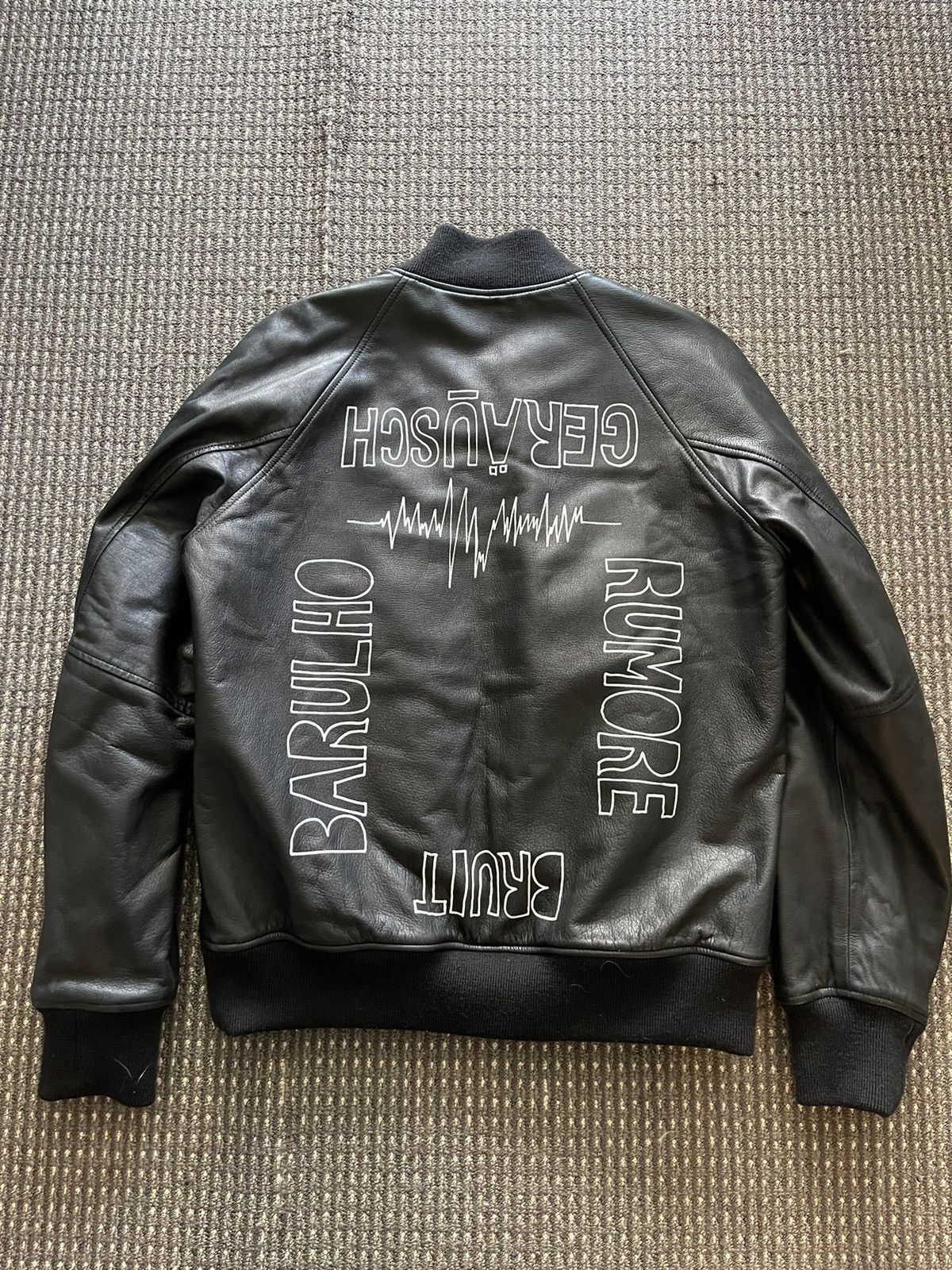 Undercover 14AW Cold Blood MA-1 Leather Jacket Size US M / EU 48-50 / 2 - 2 Thumbnail