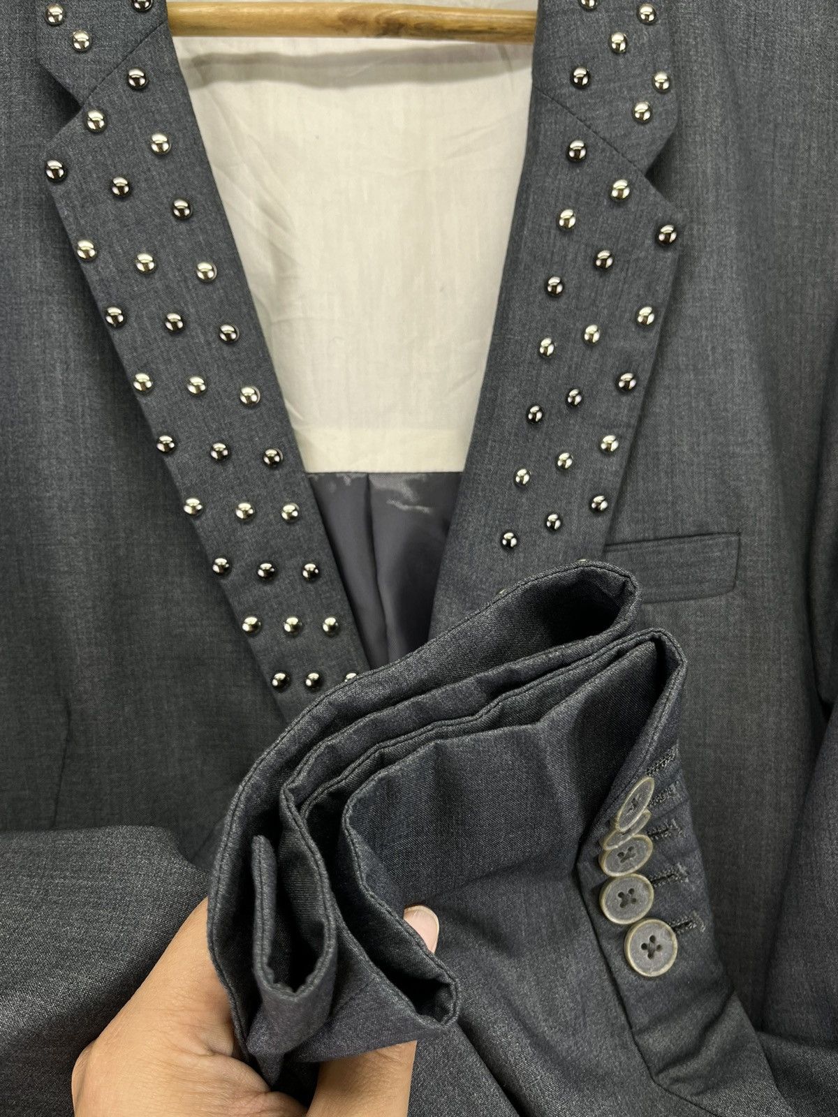 PPFM Vintage PPFM Spike Punk Rare Blazer Coats Jacket Size US M / EU 48-50 / 2 - 10 Thumbnail