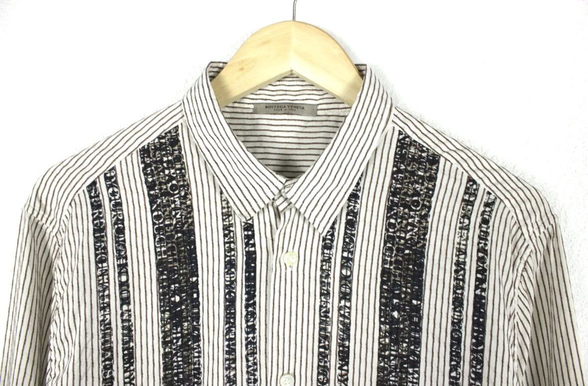 Bottega Veneta Bottega Veneta Cotton Silk Shirt Size 52 Size US M / EU 48-50 / 2 - 2 Thumbnail