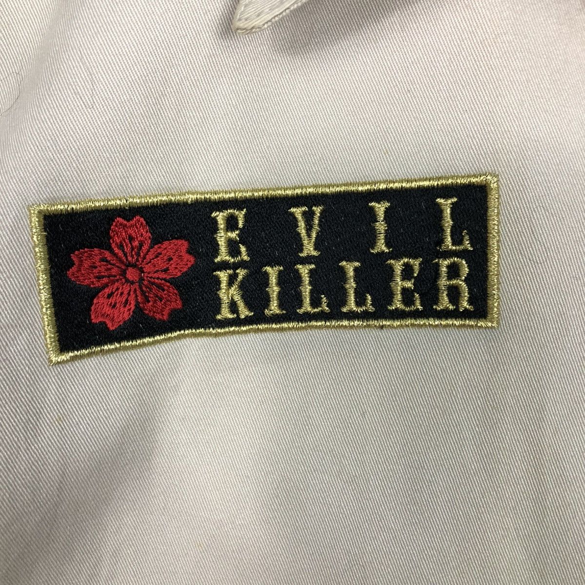 Hysteric Glamour 🔥VINTAGE WORK SHIRT BOWLING BUTTON UPS DIVINE RETRIBUTION Size US XL / EU 56 / 4 - 17 Thumbnail