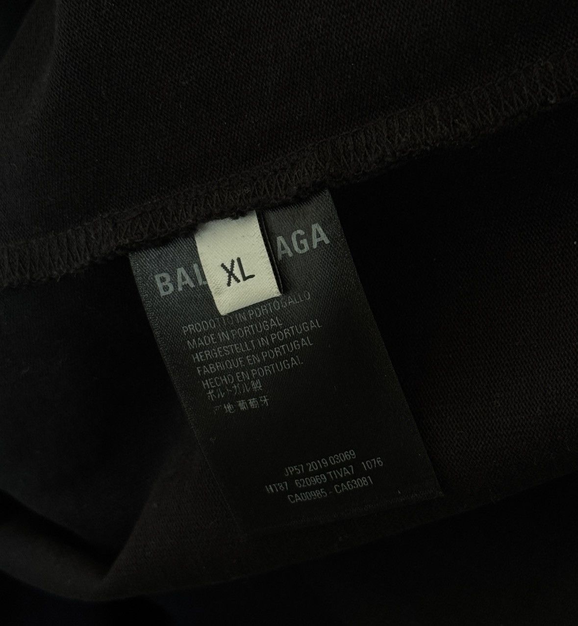 Balenciaga Balenciaga X-Rated Logo Tee SS20 Size US XL / EU 56 / 4 - 5 Thumbnail