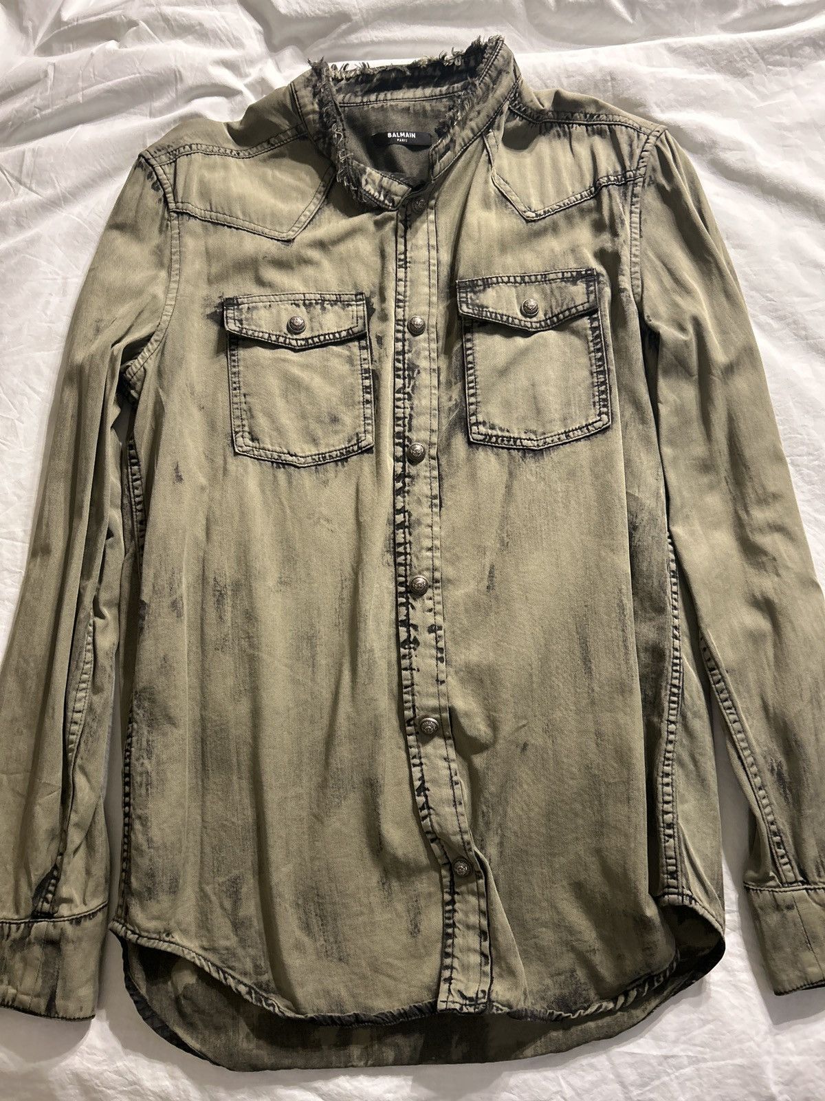 Balmain Balmain AcidWash Denim Size US S / EU 44-46 / 1 - 2 Thumbnail