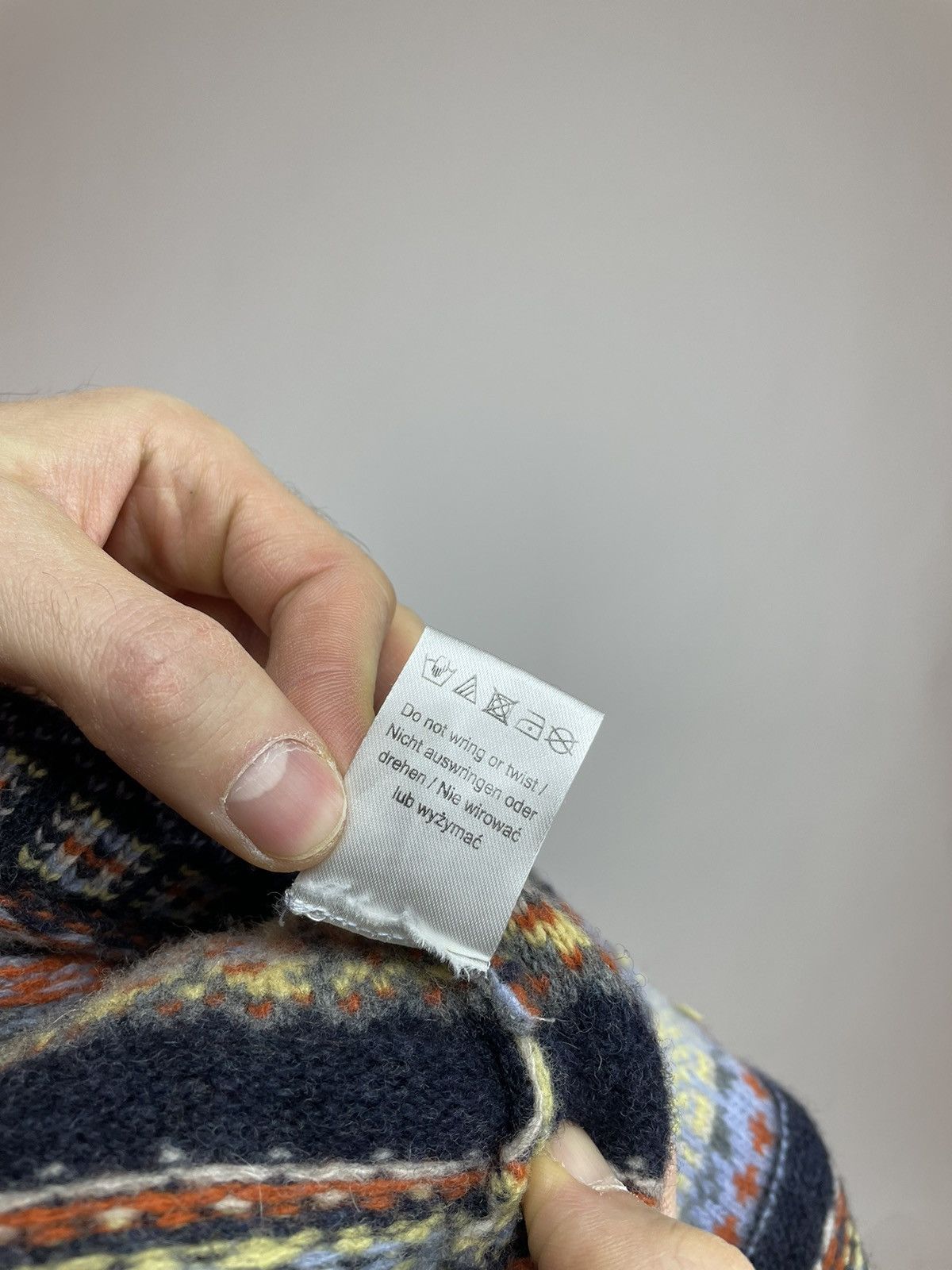Japanese Brand × Telluride Telluride Clothing Co Lambswool Cardigan Sweater size L Size L / US 10 / IT 46 - 9 Thumbnail