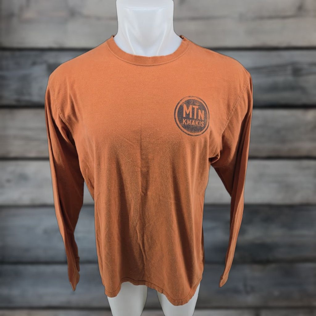 Mountain Khakis Mountain Khakis Long Sleeve Pullover Shirt Mens L Orange Size US L / EU 52-54 / 3 - 1 Thumbnail
