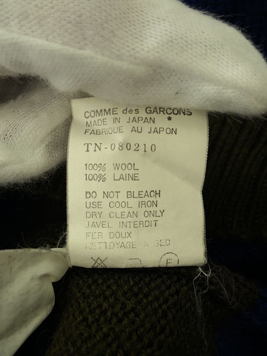 Comme des Garcons Asymmetrical Striped Wool Knit Sweater Size M / US 6-8 / IT 42-44 - 5 Thumbnail