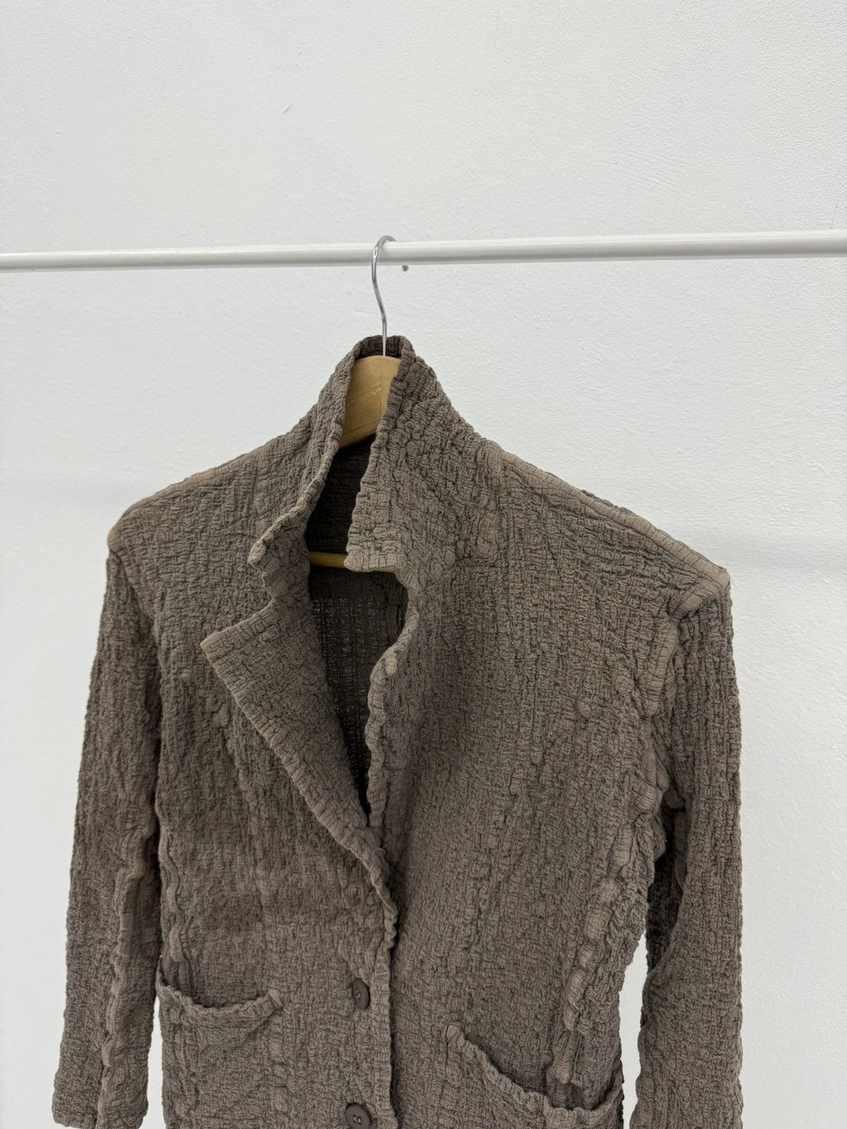 Issey Miyake Issey Miyake "me" Cauliflower Blazer Jacket Size S / US 4 / IT 40 - 3 Thumbnail