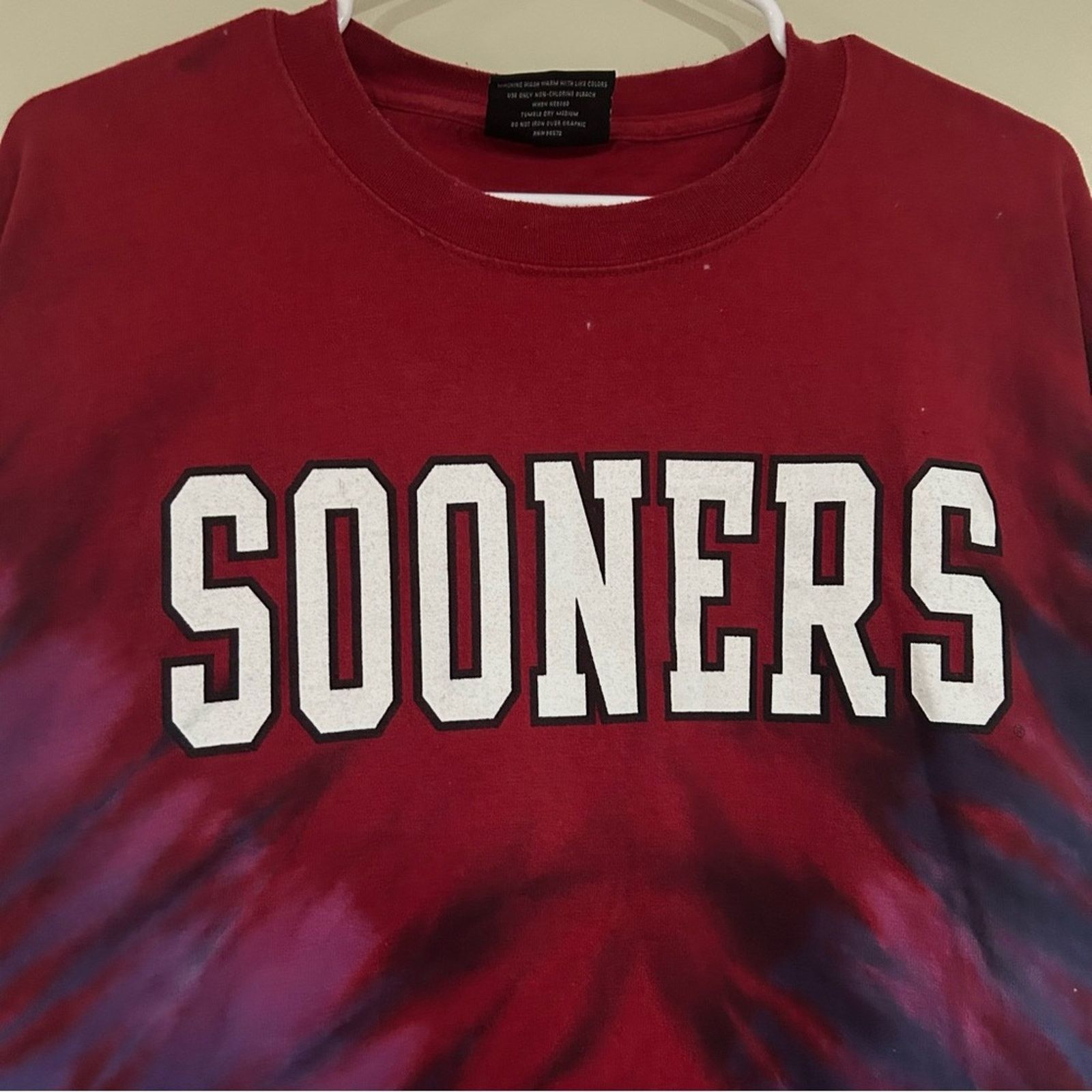 Other Vintage Oklahoma Sooners Tie Dye Shirt Size US L / EU 52-54 / 3 - 3 Thumbnail