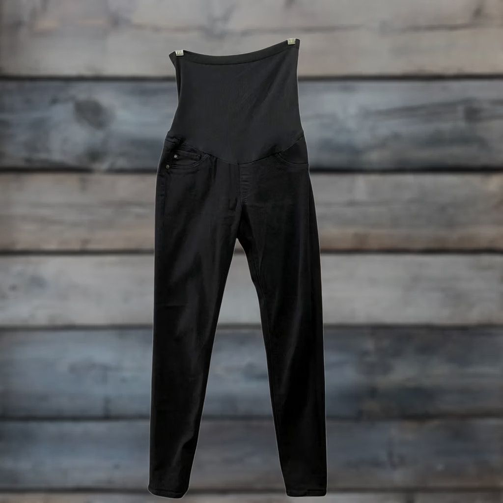 Vintage VINTAGE AG Adriano Goldschmied Womens Jeans 27R Black Skinny Secret Fit Slim High Rise Denim Cotton Blend Stretch Hip Guessing: Note, not vintage? Size 27" / US 4 / IT 40 - 1 Thumbnail