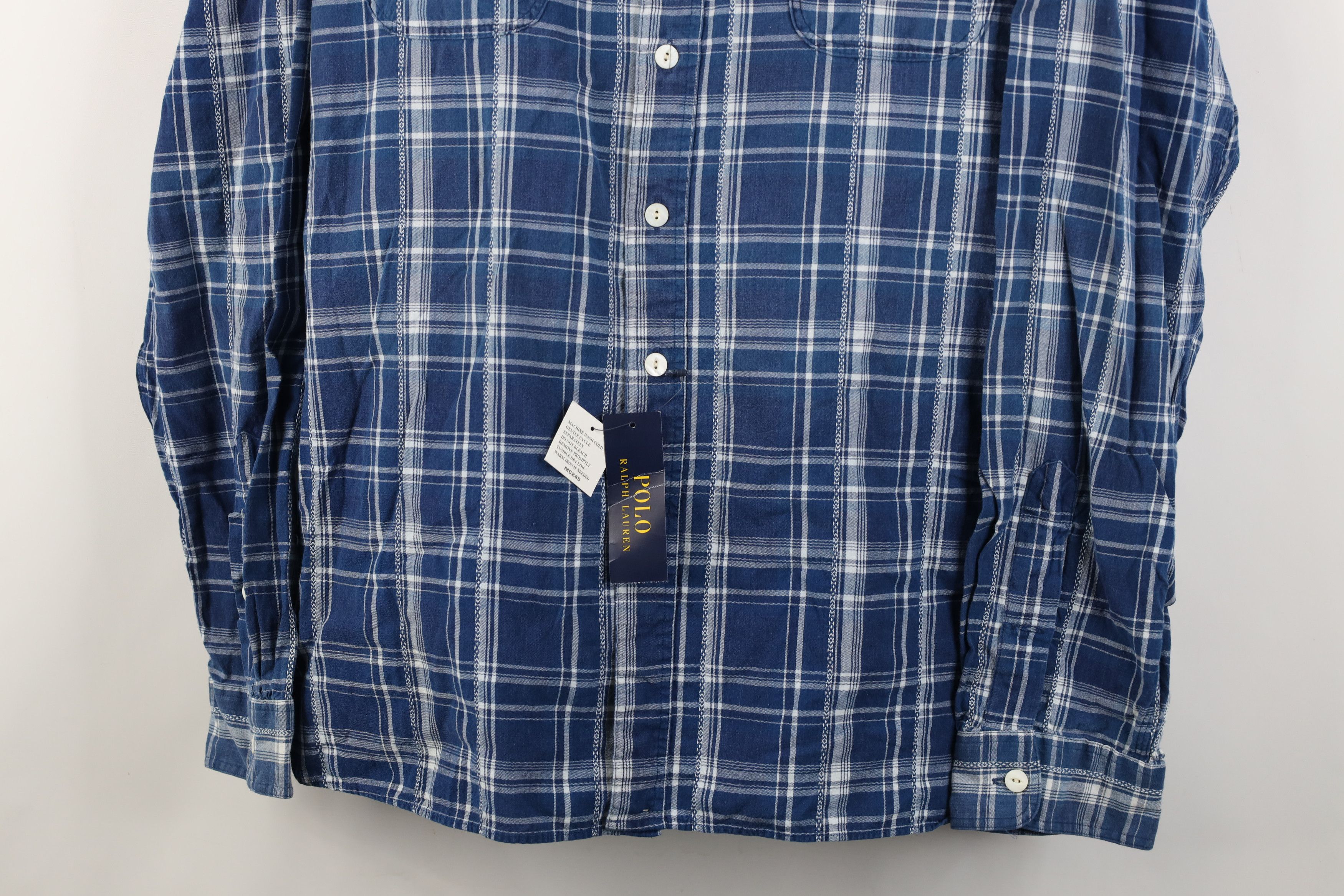 Ralph Lauren Deadstock Vintage Ralph Lauren Pocket Flannel Button Shirt Size US XXL / EU 58 / 5 - 3 Thumbnail