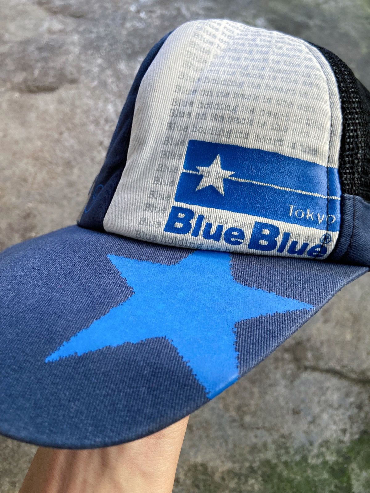 Japanese Brand BLUE BLUE TOKYO CAPS Size ONE SIZE - 3 Thumbnail