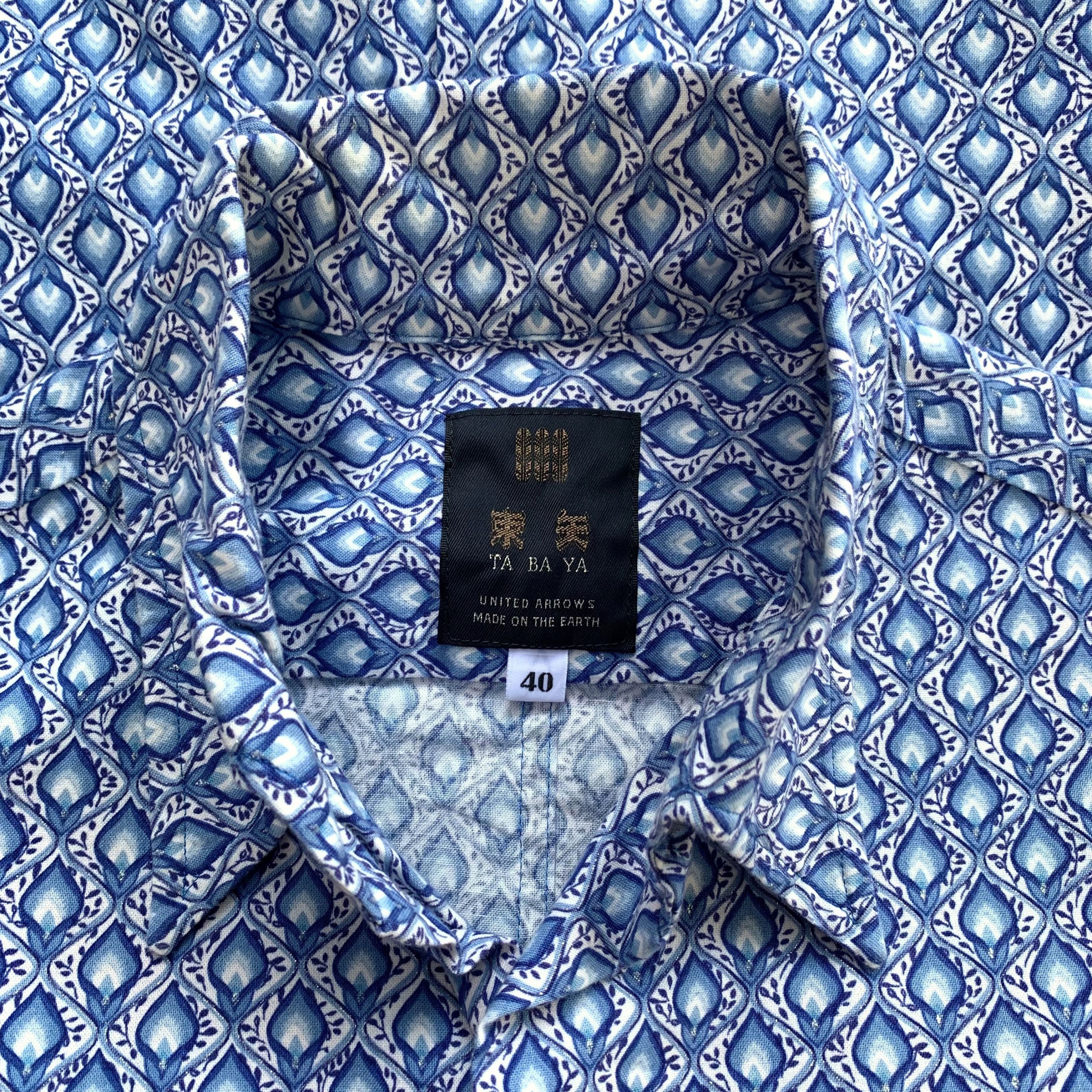 United Arrows Japanese Vintage Archive Tabaya Design United Arrows Shirt Size US L / EU 52-54 / 3 - 5 Thumbnail