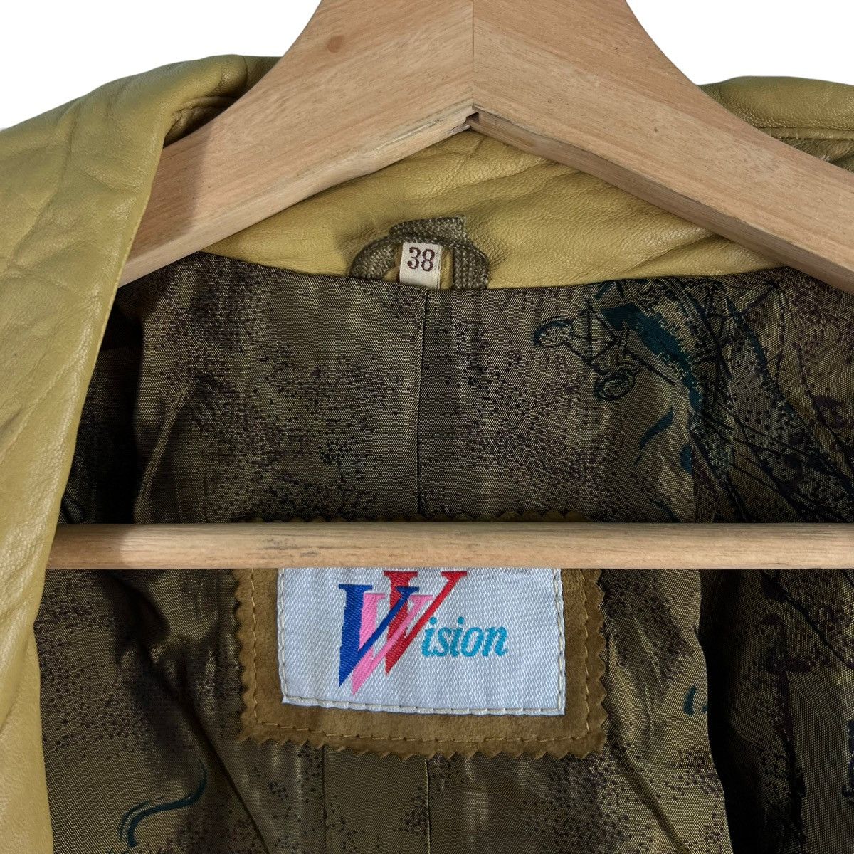 Genuine Leather 🔥90’s Bomber Leather Jacket Flight Vision Issey Miyake Size US M / EU 48-50 / 2 - 12 Thumbnail