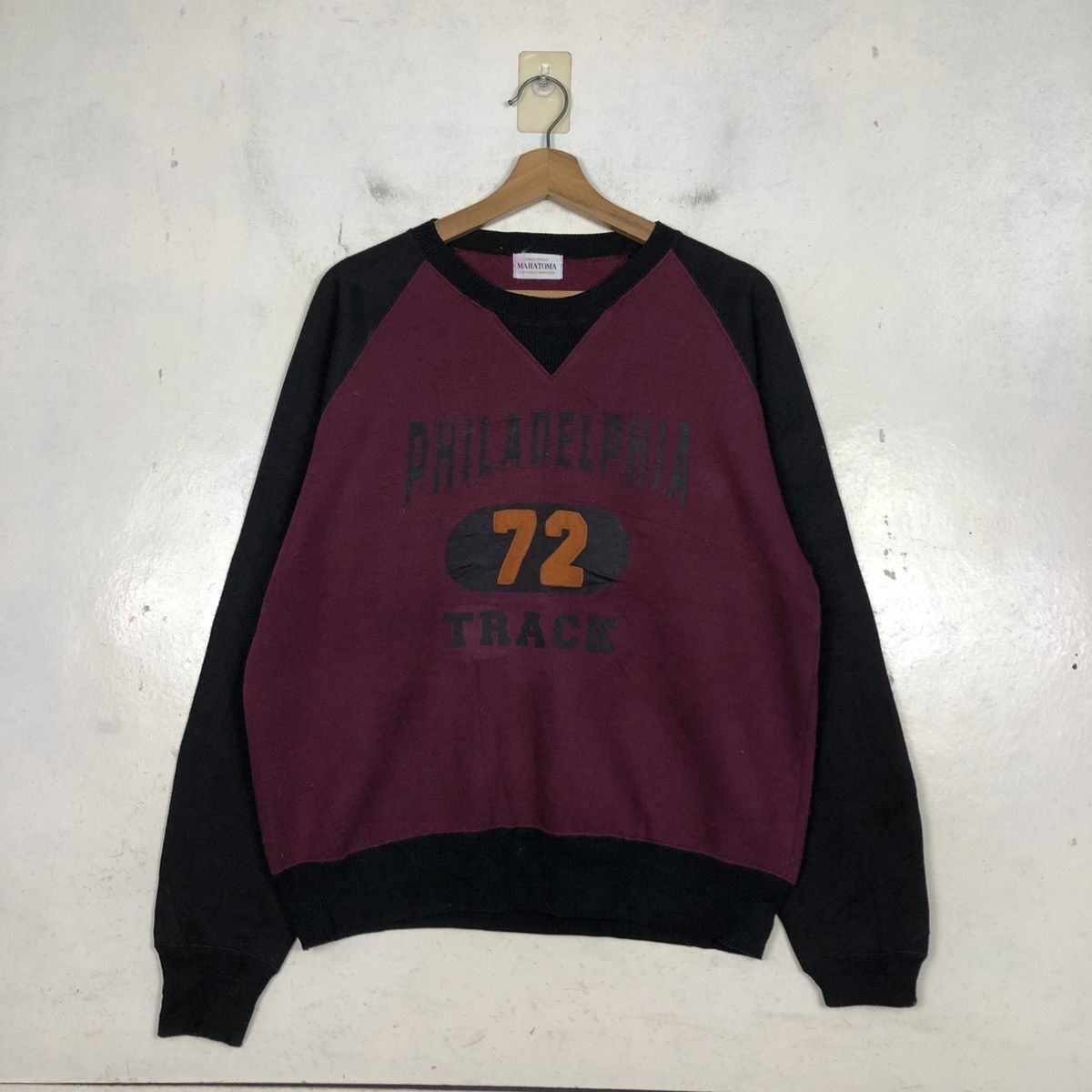 Japanese Brand 📌Philadelphia 72 Track Sweatshirt Big Logo Size US M / EU 48-50 / 2 - 3 Thumbnail