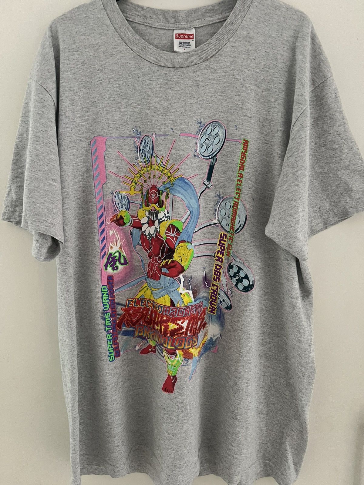 Vintage Supreme electromagnetic tee Size US L / EU 52-54 / 3 - 1 Thumbnail