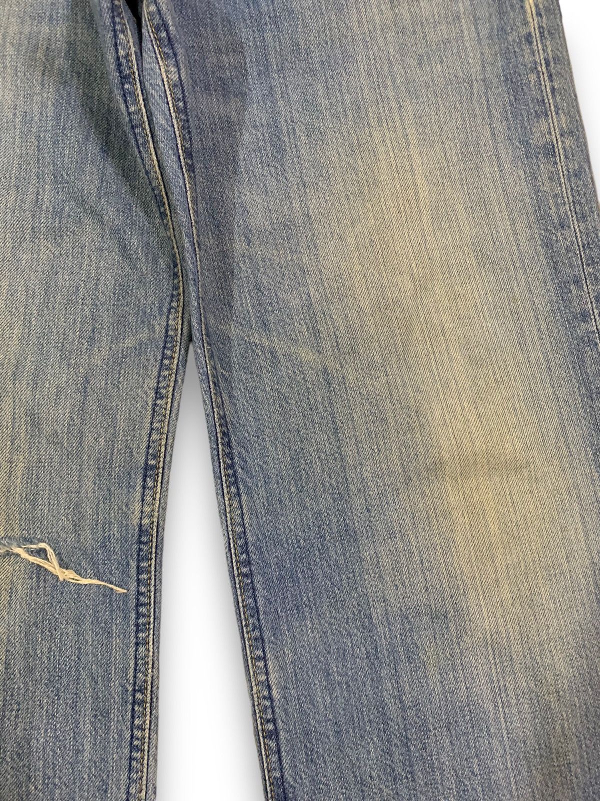 Lee Vintage 90s Lee Riders Rusty Mud Wash Baggy Distressed Jeans Size US 32 / EU 48 - 10 Thumbnail