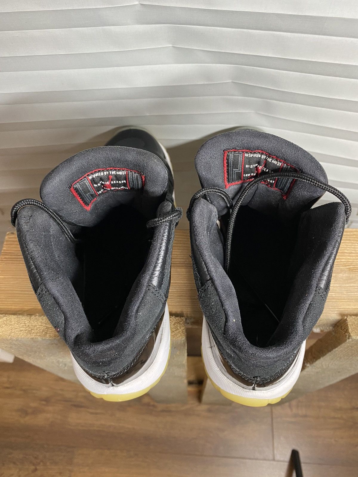 Jordan Brand Black and white Jordan sports shoes Size US 5.5 / EU 38 - 6 Thumbnail