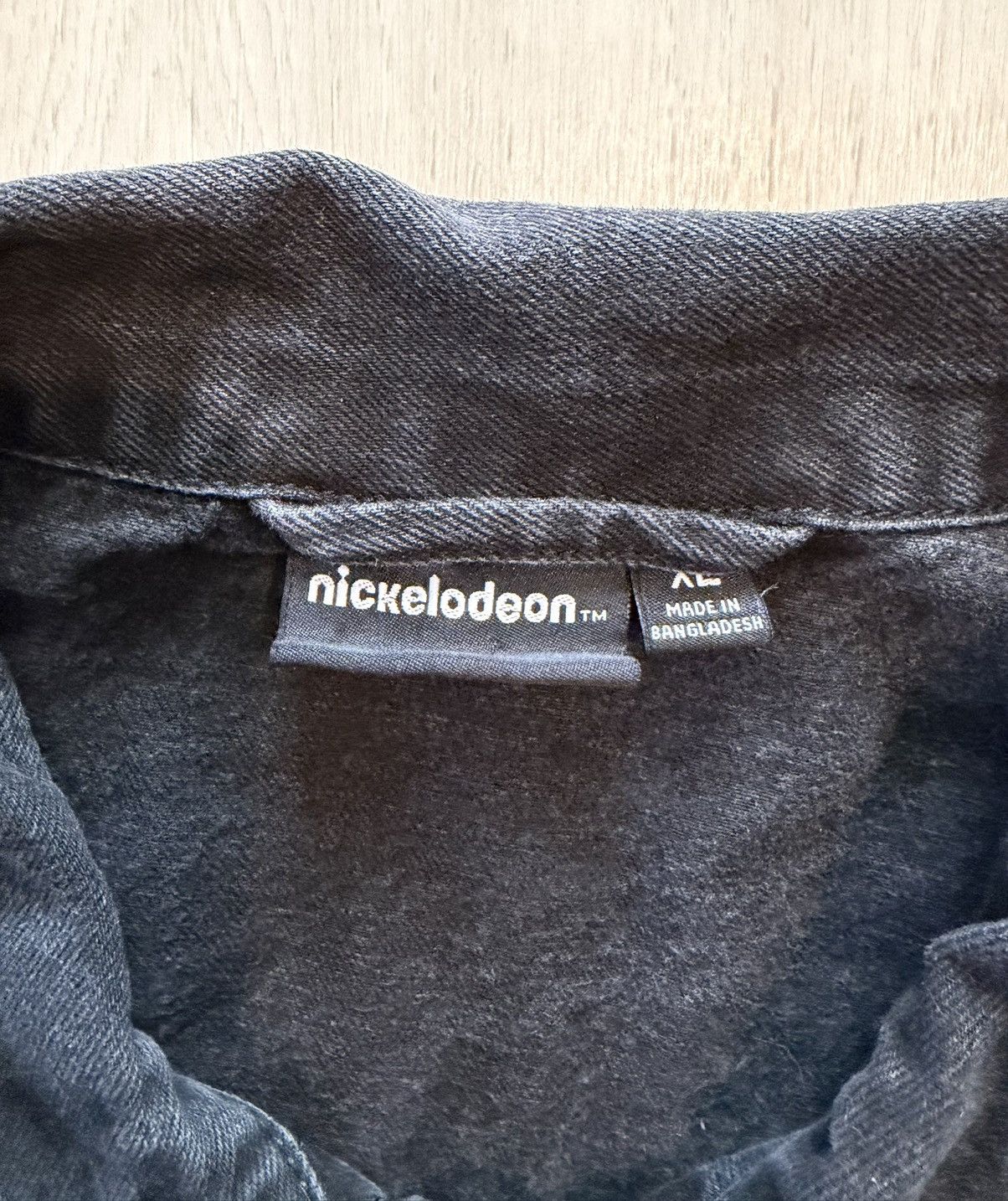 Nickelodeon Nickelodeon Spongebob Patrick Black Trucker Denim Jacket XL Size US XL / EU 56 / 4 - 8 Thumbnail