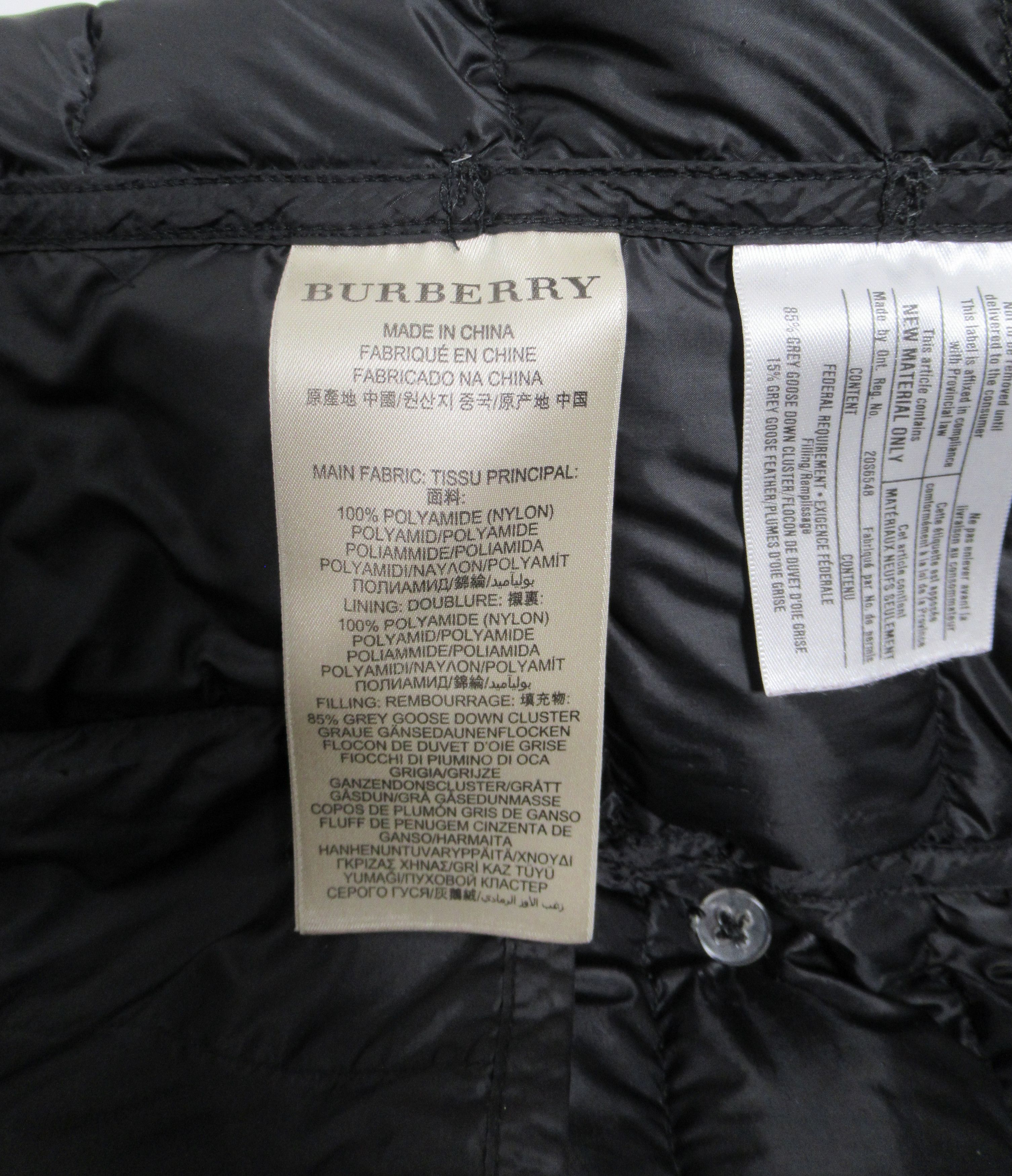 Burberry Burberry Brit Puffer Belted Hood Jacket Black Goose Down M Size M / US 6-8 / IT 42-44 - 10 Thumbnail