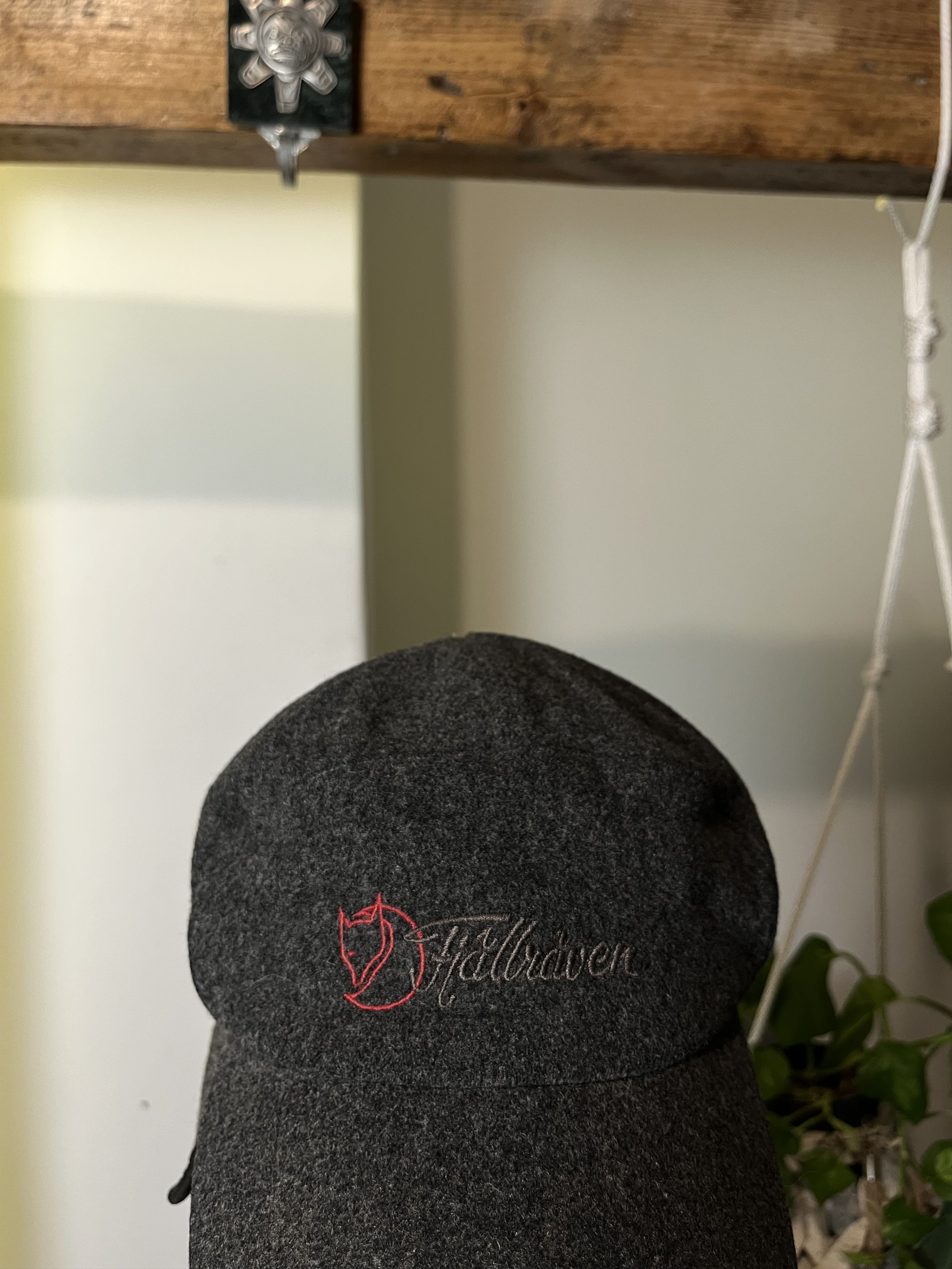 Fjallraven × Vintage Vintage 90s Fjallraven Gray Wool Cap Rare Size ONE SIZE - 6 Thumbnail