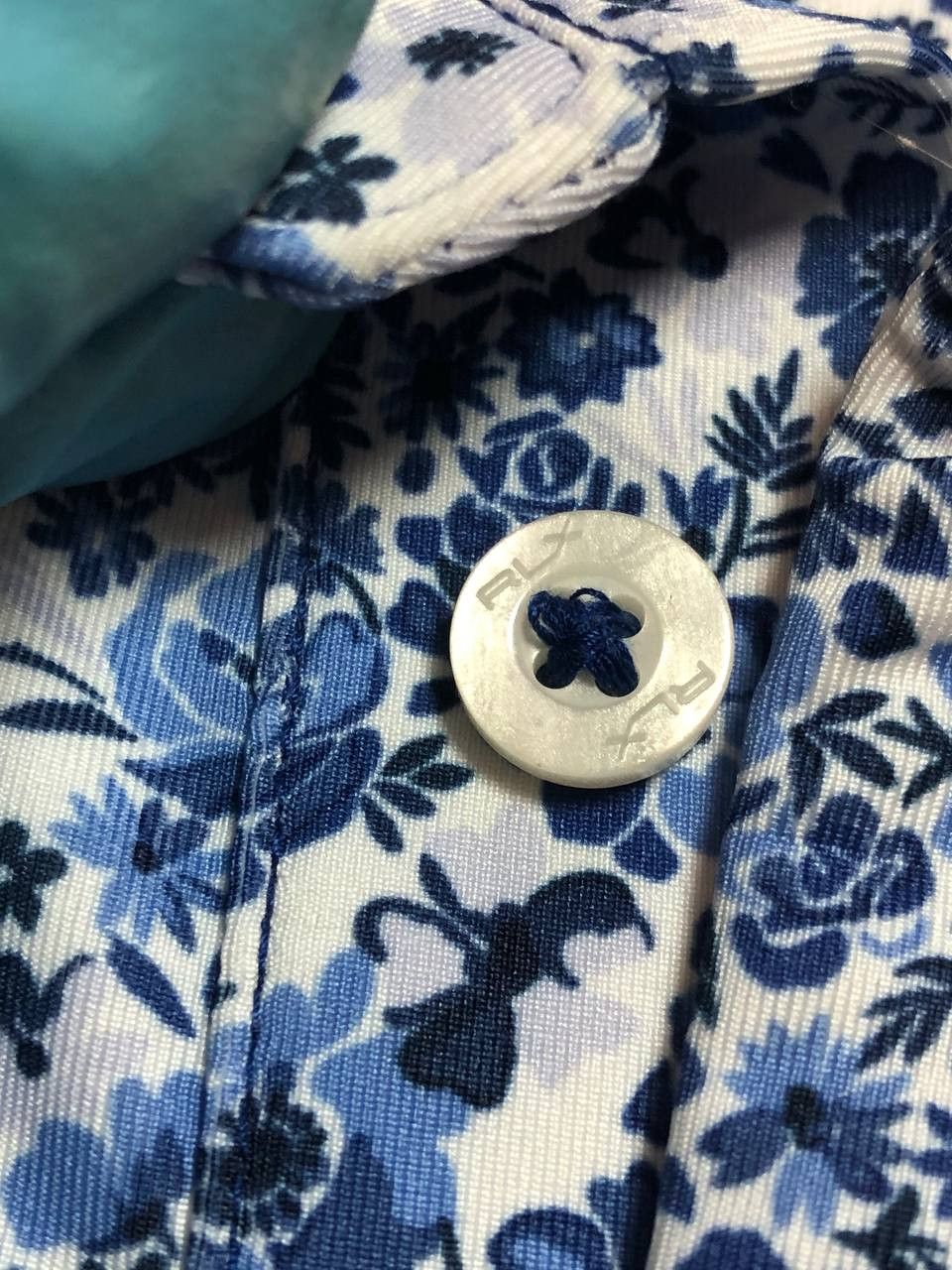 RLX Ralph Lauren Vintage RLX Ralph Lauren Flower Print Polo Size M Size US M / EU 48-50 / 2 - 9 Thumbnail
