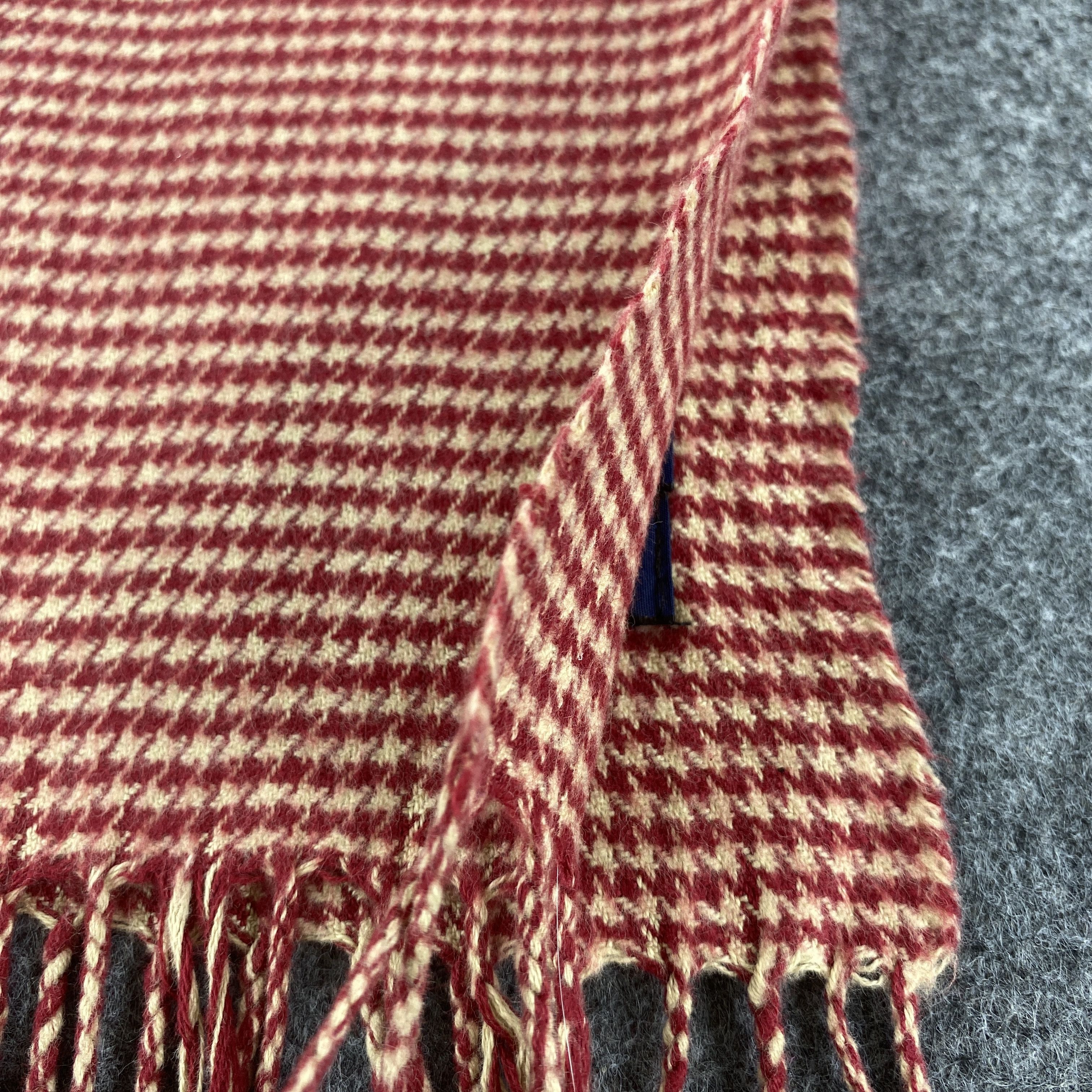 Ralph Lauren × Vintage GF10566 Ralph Lauren Scarf Neck Wear Muffler Nova Check Size ONE SIZE - 5 Thumbnail