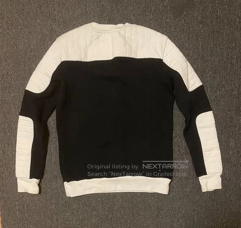 Balmain Balmain Men's Black White Logo Sweatshirt. Size US S / EU 44-46 / 1 - 5 Thumbnail