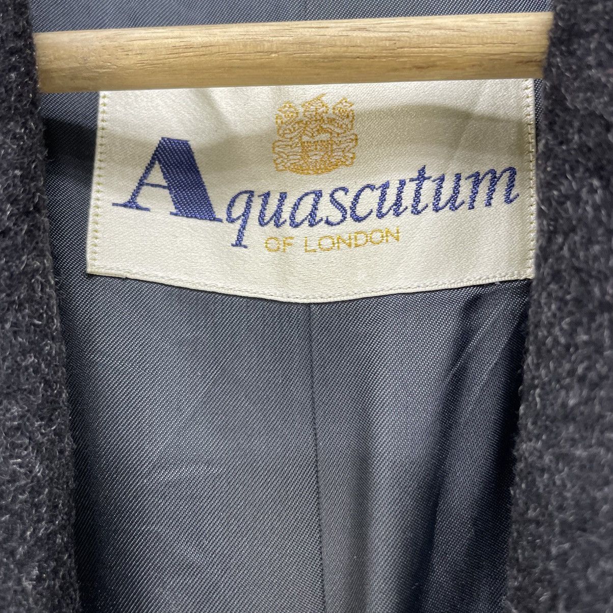 Aquascutum 💥Vintage Aquascutum Unisex Double Breast Long Coat Jacket Size US M / EU 48-50 / 2 - 7 Thumbnail