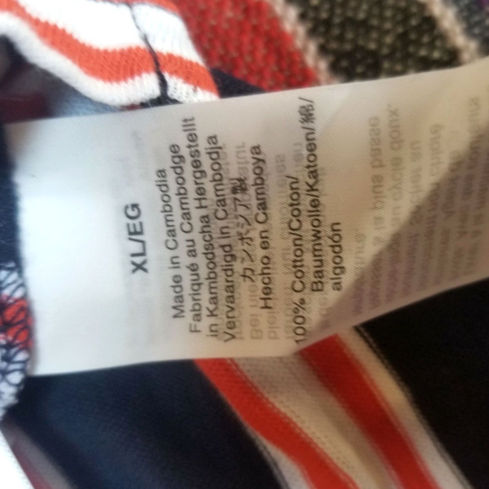 J.Crew J.CREW Womens T-Shirt XL Striped Three-Quarter Sleeve Casual Crew Neck Multicolor AS028 Size XL / US 12-14 / IT 48-50 - 6 Thumbnail