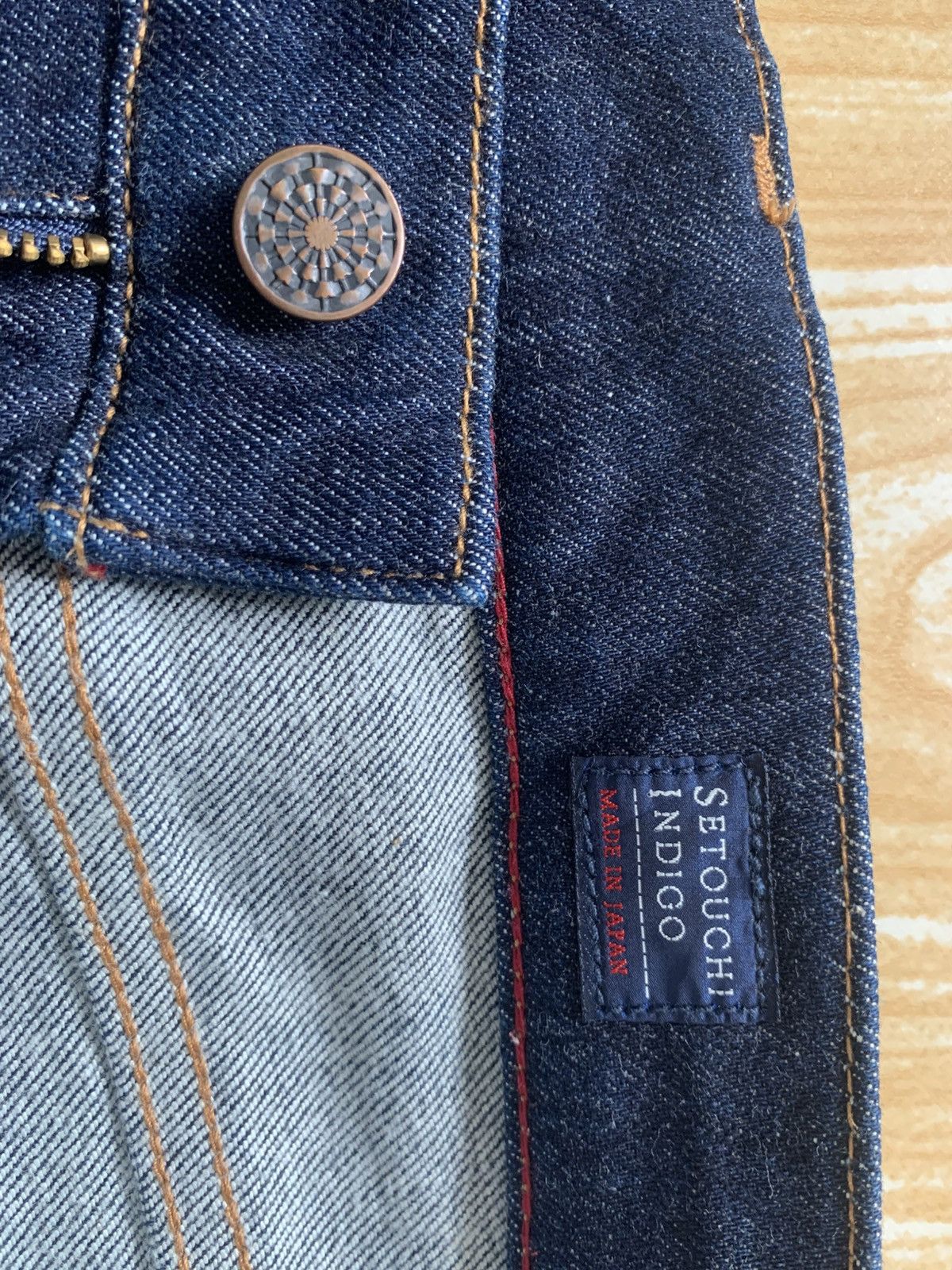 Designer Setouchi Indigo Made In Japan Baggy Stretching Jeans Pant Size US 28 / EU 44 - 20 Thumbnail