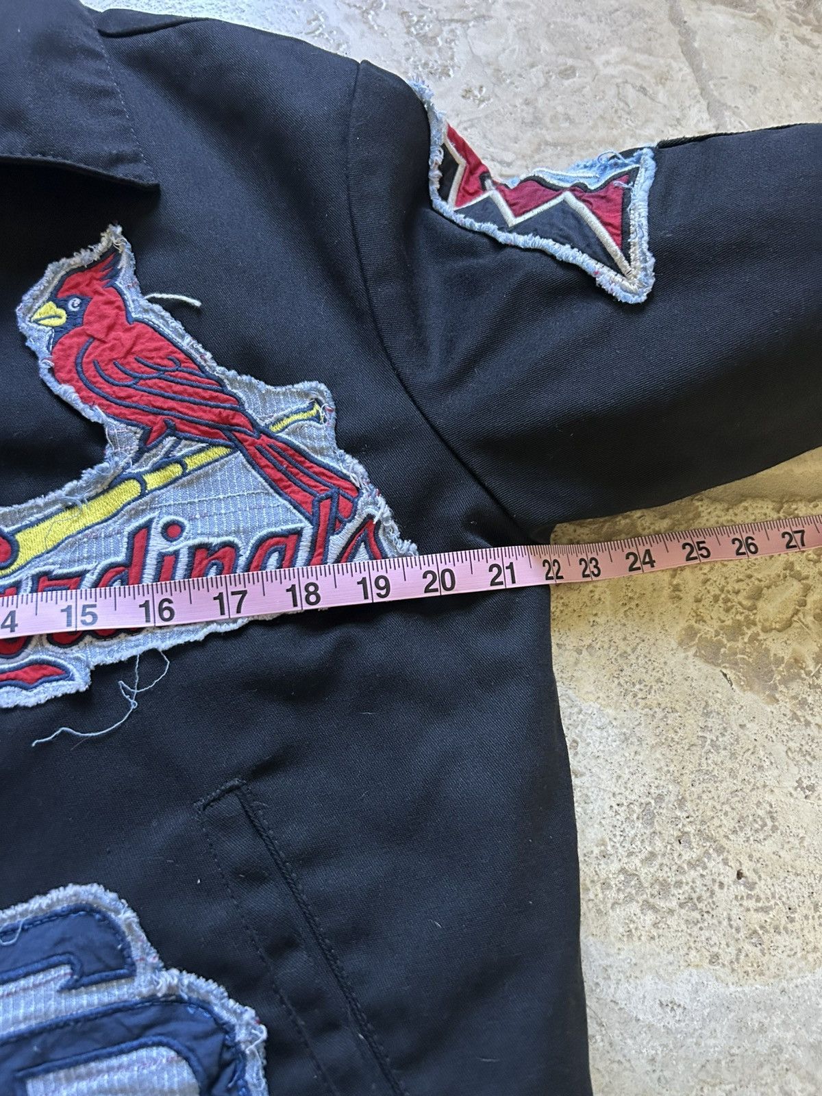 Vintage Dickies Detroit Zip Up Jacket Custom Patches Size US S / EU 44-46 / 1 - 4 Thumbnail