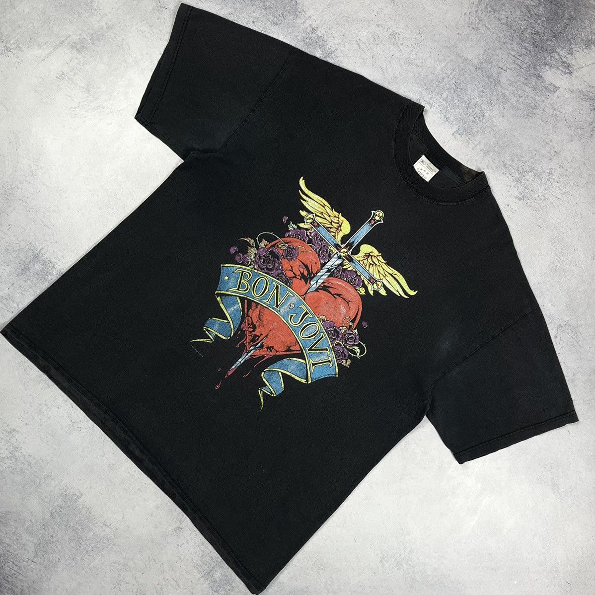 Band Tees Vintage Bon Jovi band “One wild night” world tour tee 2001 Size US XL / EU 56 / 4 - 1 Thumbnail