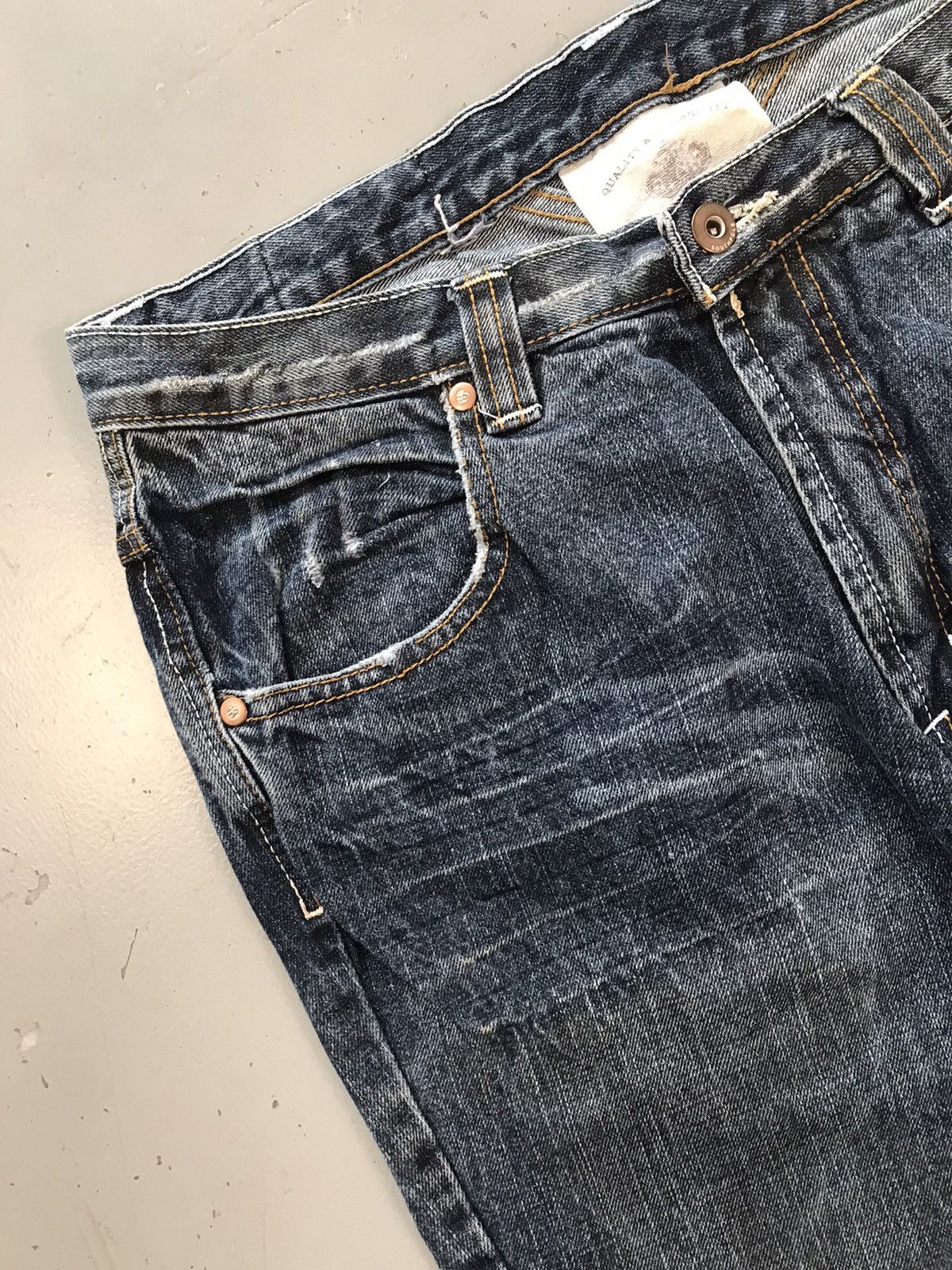 Southpole × Vintage Vintage Southpole 90’s vintage straight fit denim Size US 33 - 3 Thumbnail