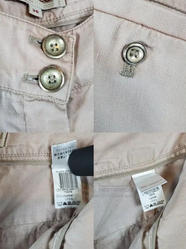 Kenzo KENZO Summer Pink Wrinkled Casual Pants . Size 23" - 8 Thumbnail