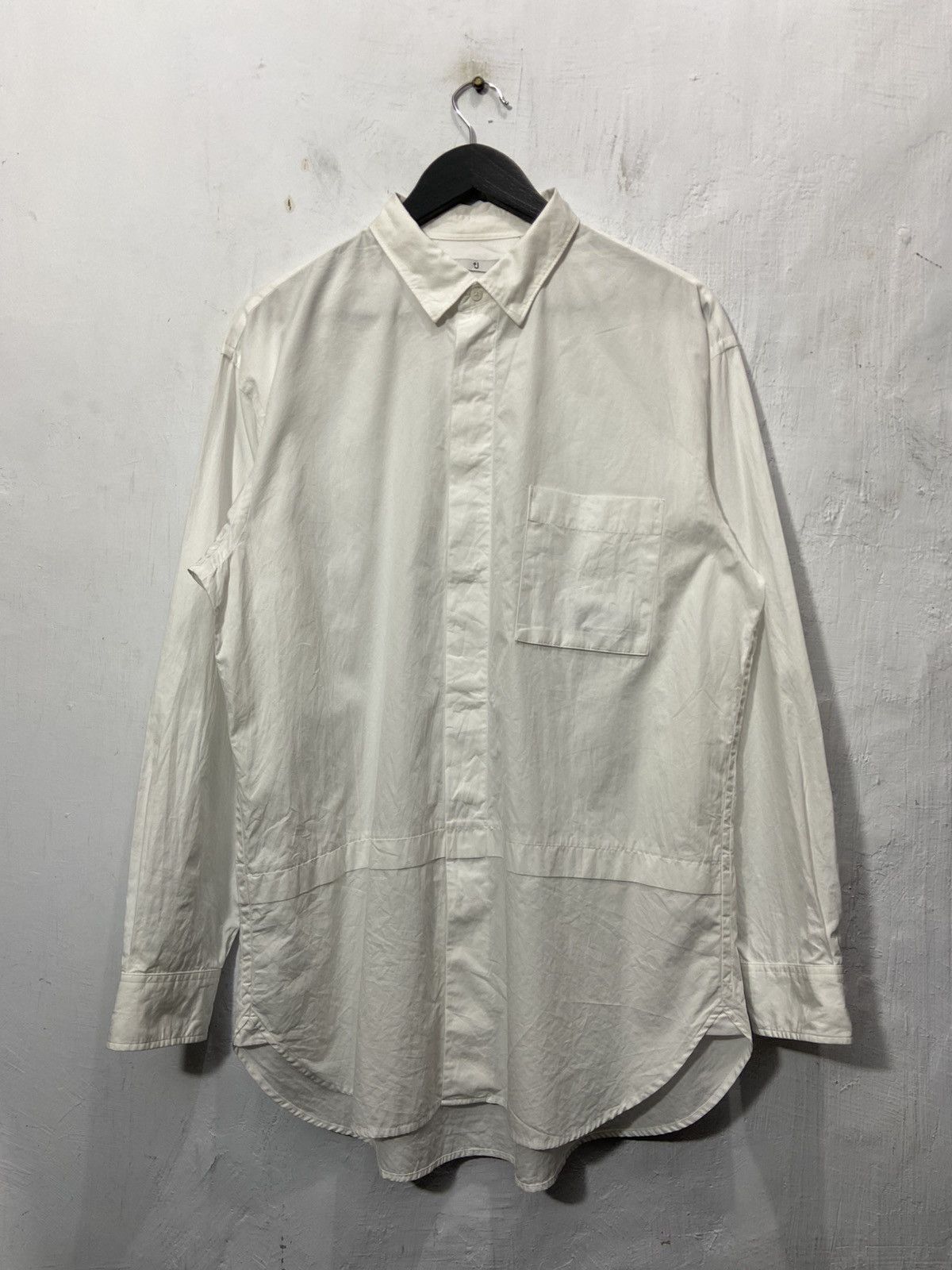 Japanese Brand × Jil Sander × Uniqlo Uniqlo x JIL Sander Shirt Long Sleeve Size US XL / EU 56 / 4 - 1 Thumbnail