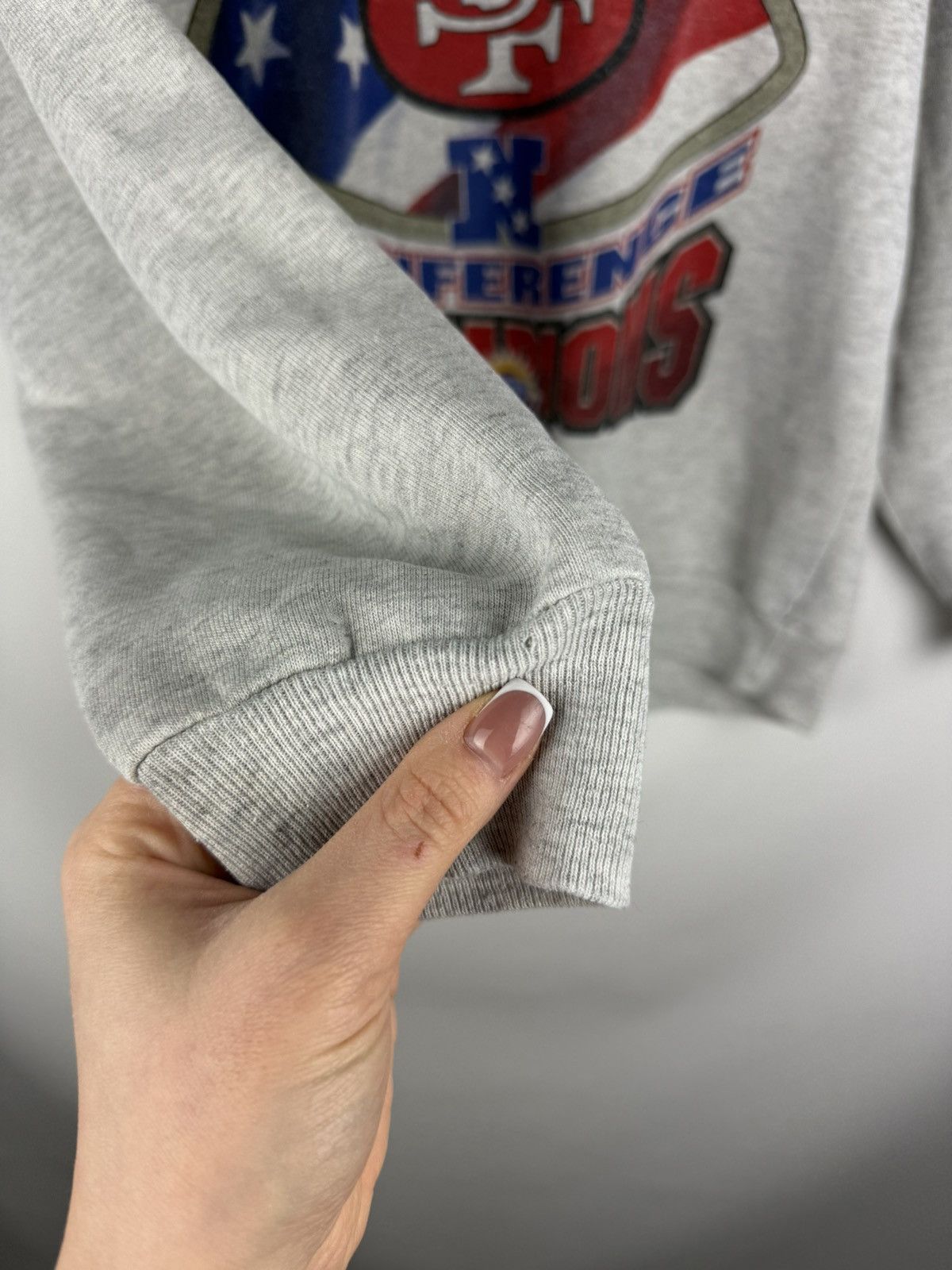 Starter × Vintage VTG Starter 49ers San Francisco 1995 Sweatshirt Pullover Size US M / EU 48-50 / 2 - 11 Thumbnail