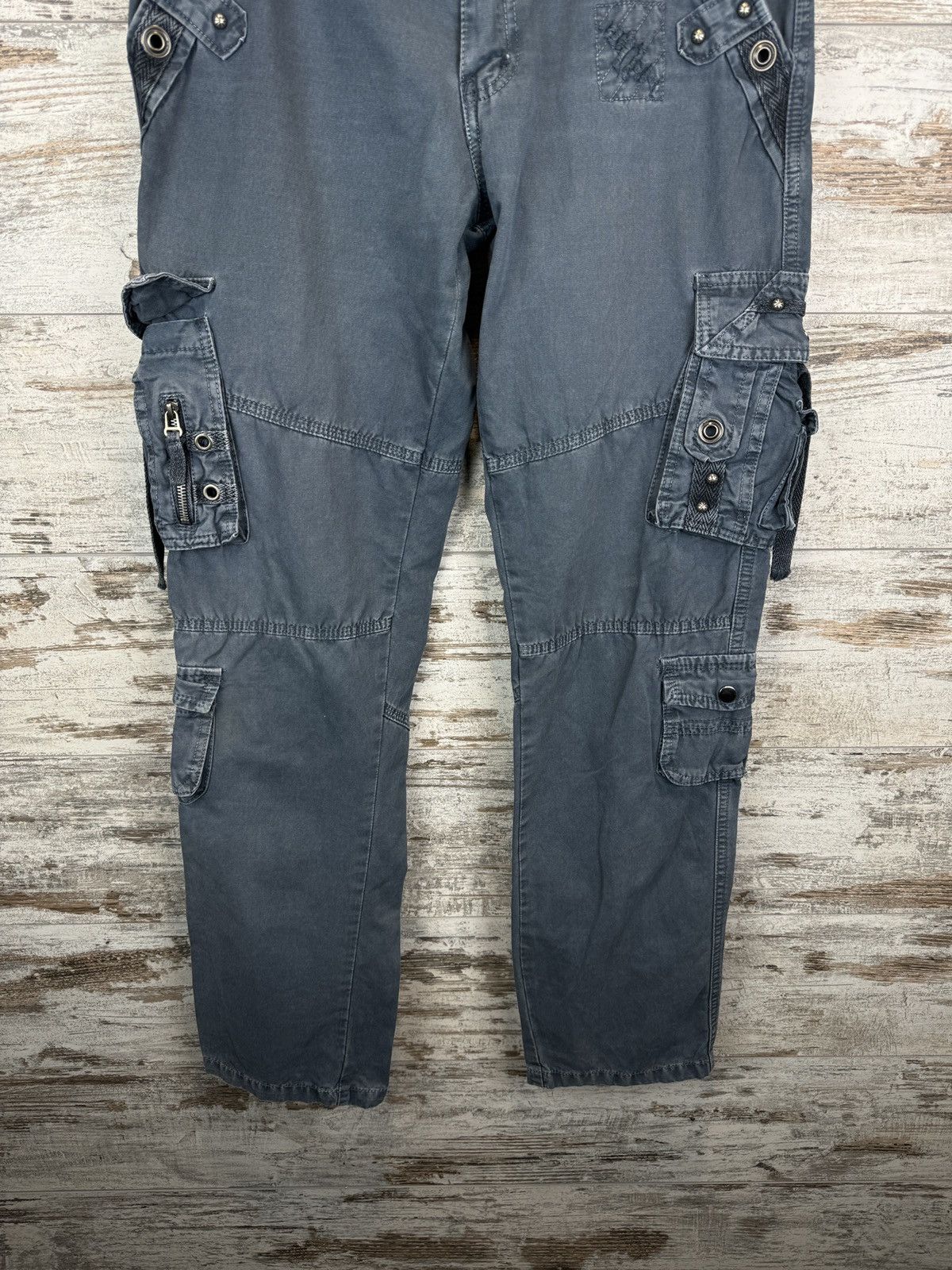 Japanese Brand × Vintage Mens Vintage opium cargo pants Japanese style y2k Size US 34 / EU 50 - 3 Thumbnail