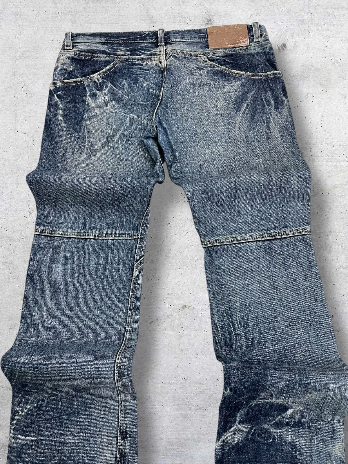 semanticdesign VINTAGE DHEART JAPAN DESIGNER 90S OG RUGGED AESTHETIC DENIM Size US 31 - 12 Thumbnail