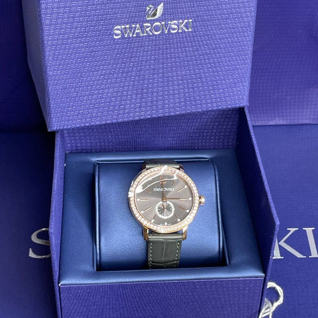 Swarovski Swarovski Graceful Lady Watch Grey Band 37mm Case Size ONE SIZE - 1 Thumbnail