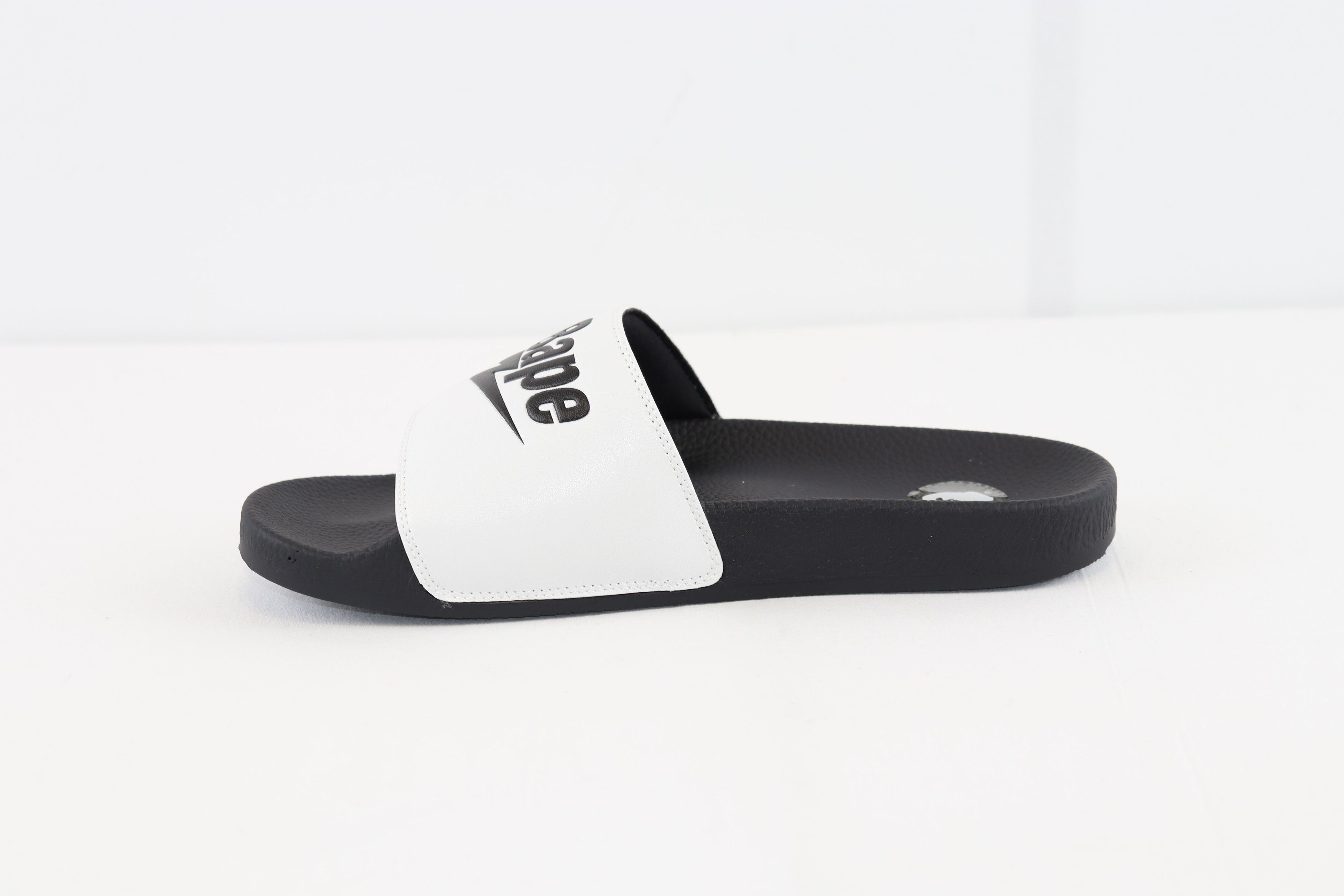 Bape o1rshd1 Bapesta Slides Sandals in Black White Size US 9 / EU 42 - 2 Thumbnail