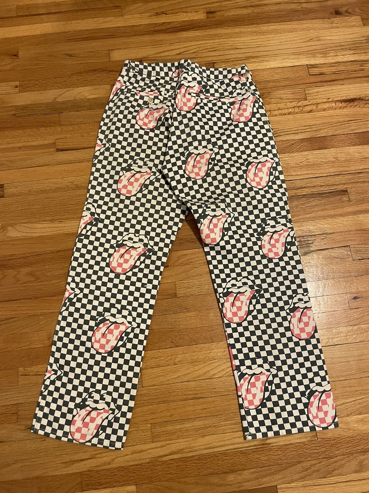 Comme des Garcons Homme Plus SS06 Rolling Stones Patch Worked Trouser Size US 28 / EU 44 - 4 Thumbnail
