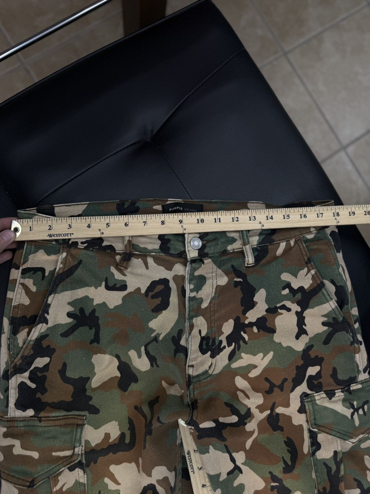 Purple Brand Purple Brand Cargo Camo Pants Size M Pre Owned 🧼 Size US 32 / EU 48 - 10 Thumbnail