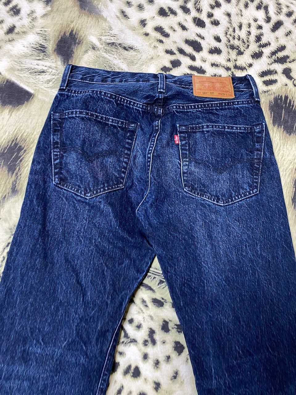 Levi's Vintage Levi's 501 ST blue jeans Y2K W29 streetwear Size US 29 - 18 Thumbnail