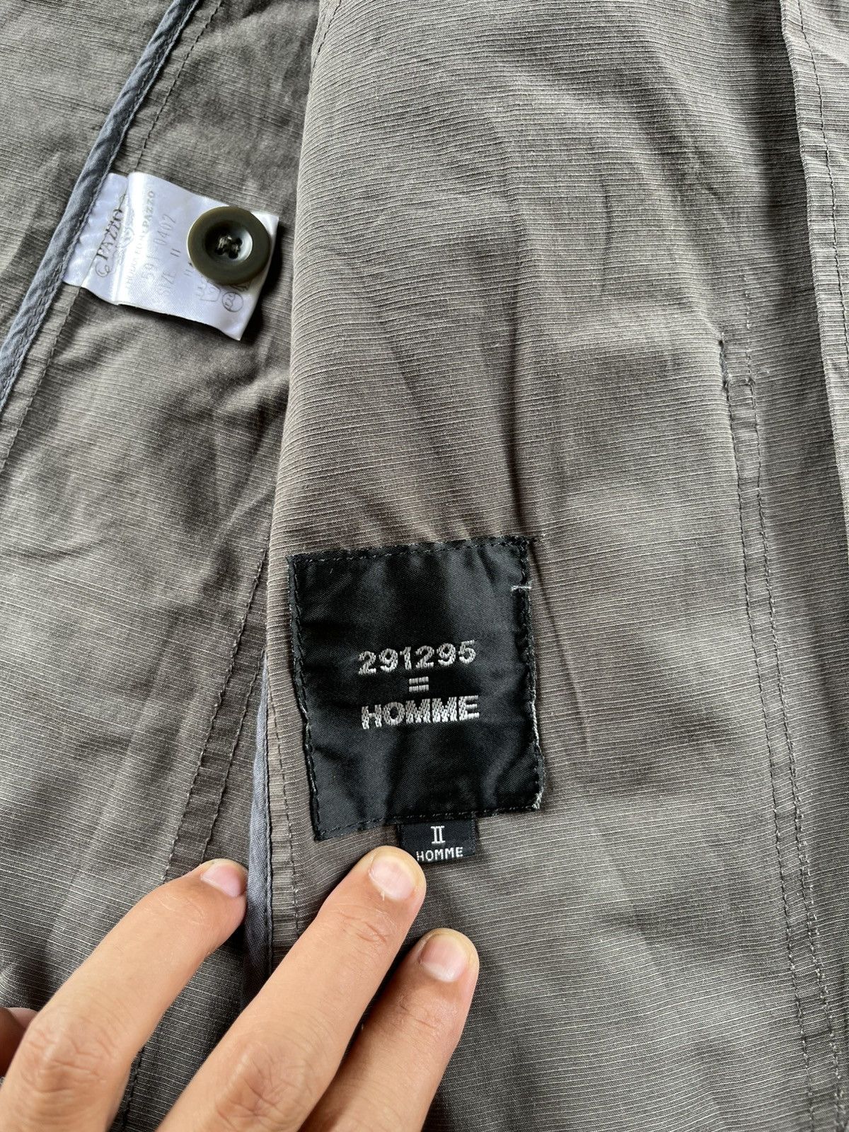 20471120 × Designer × Japanese Brand 291295=Homme Jacket coat & vest by Pazzo Japan Size US M / EU 48-50 / 2 - 7 Thumbnail