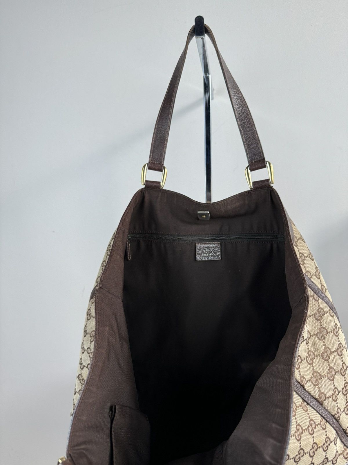 Gucci Handle bag Gucci GG monogram original casual luxury item Size ONE SIZE - 4 Thumbnail