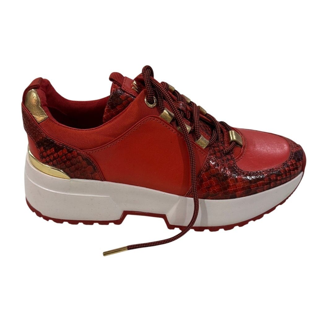 Michael Kors *DS20 MICHAEL KORS Women's Olympia Trainers Sneakers Size 6 Size US 6 / IT 36 - 3 Thumbnail