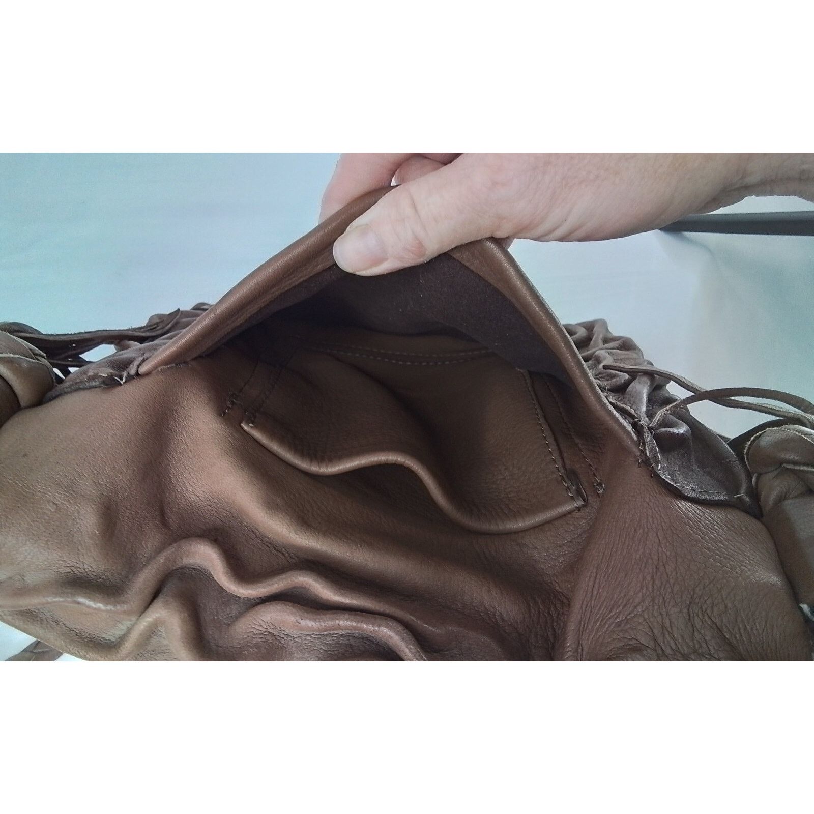 Other Freelance Design USA Purse Leather Brown Handbag NWT Size ONE SIZE - 11 Thumbnail