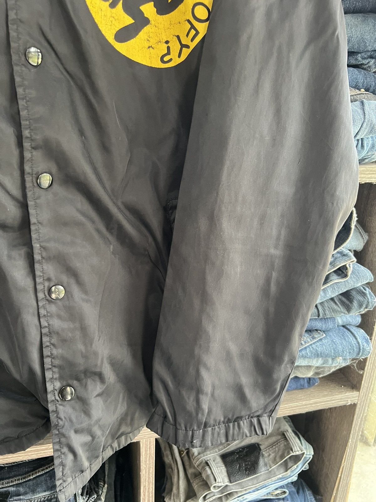 Cartoon Network 🔥Vintage Goofy Inspired Wu Tang Button Jacket Size US XL / EU 56 / 4 - 7 Thumbnail