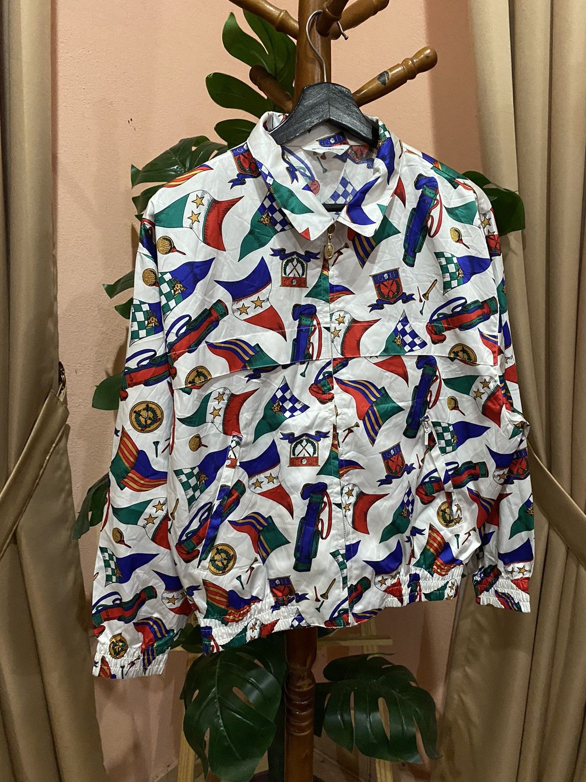 Grand Slam VINTAGE MUNSINGWEAR ALL OVER PRINT JACKET Size US M / EU 48-50 / 2 - 5 Thumbnail